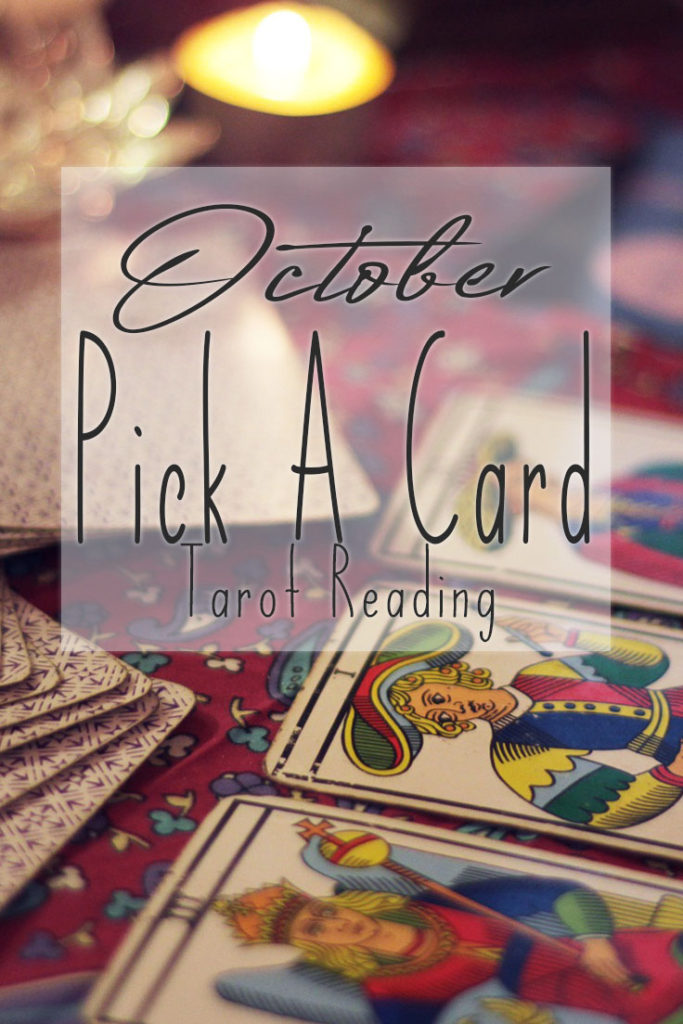 Autumn is upon us and I am so excited!  This October Pick A Card tarot reading is all about what we can expect for the upcoming month.