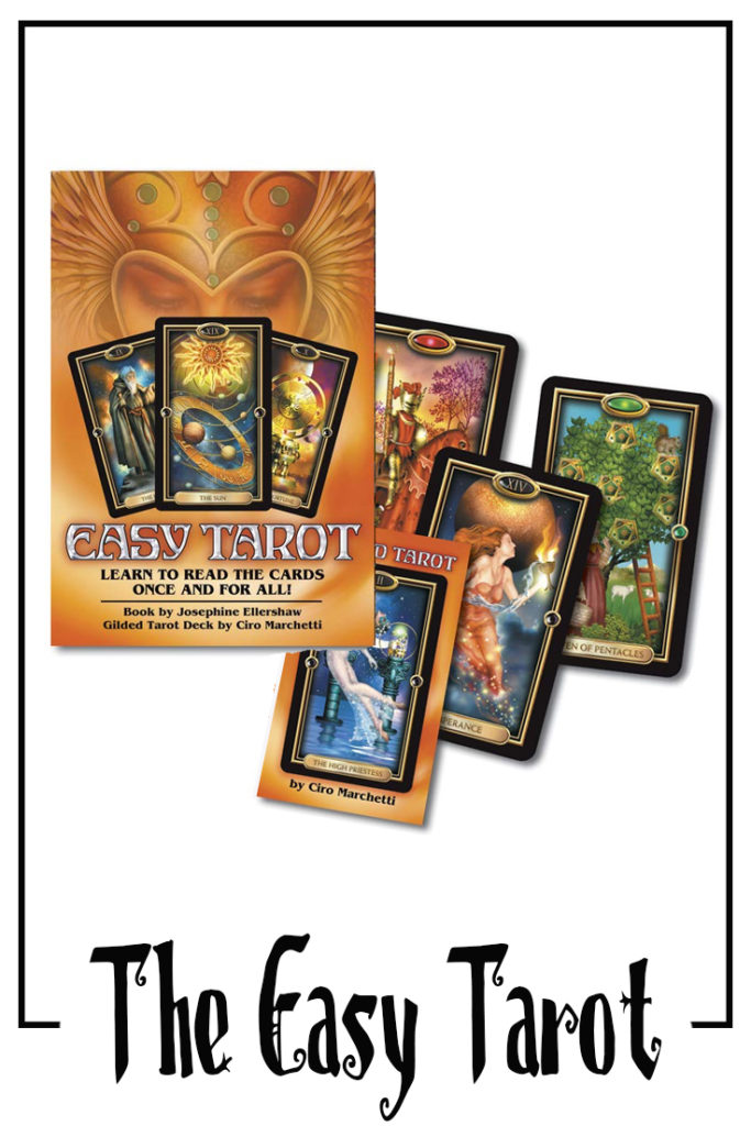 The Easy Tarot using the Gilded Tarot deck