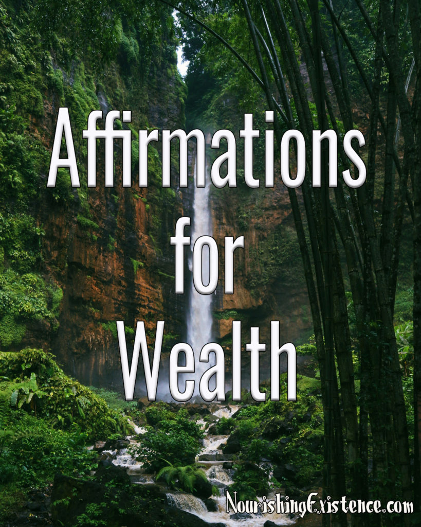 affirmations for wealth